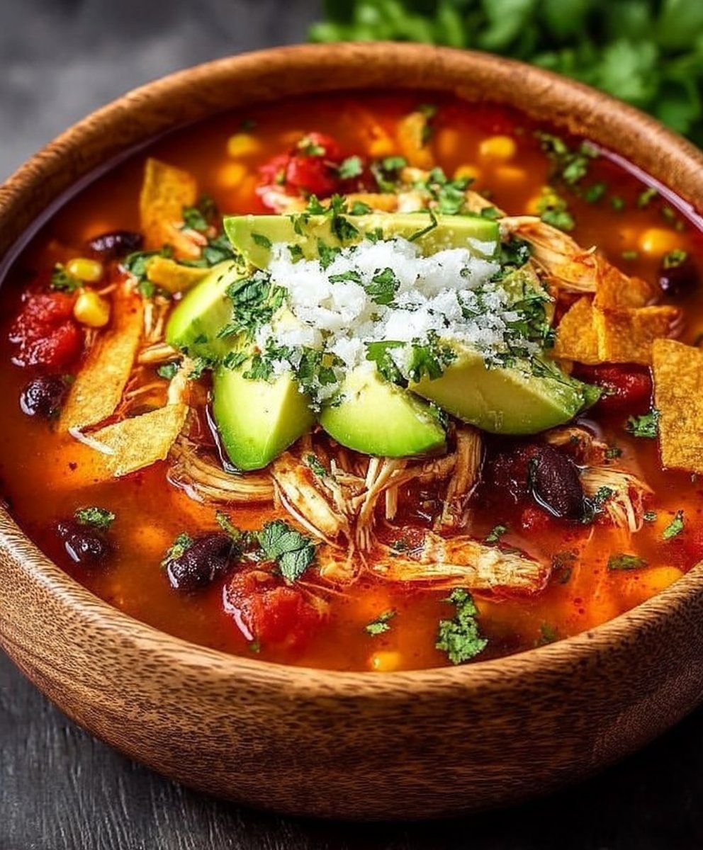 Best Chicken Tortilla Soup