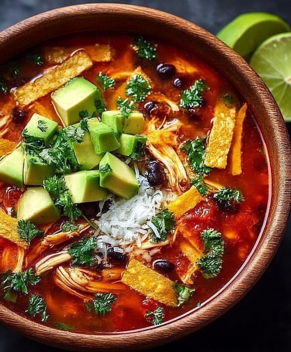 Best Chicken Tortilla Soup